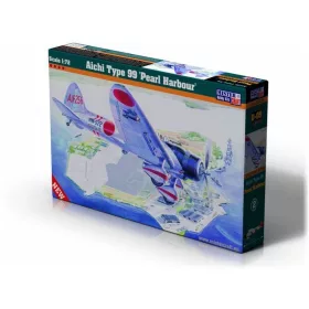 MisterCraft Aichi Type 99 Pearl Harbour 1:72 repülőgép makett – MisterCraft D-05