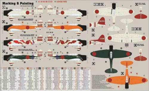 MisterCraft Aichi Type 99 Pearl Harbour 1:72 repülőgép makett – MisterCraft D-05