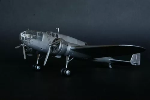 MisterCraft PZL P-37A Los I Luftwaffe 1:72 repülőgép makett – MisterCraft D-07
