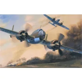 MisterCraft PZL P-37B Los II 1:72 repülőgép makett – MisterCraft D-08