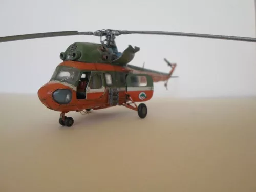 MisterCraft Mi-2 Mexico Marina 1:72 helikopter makett – MisterCraft D-150