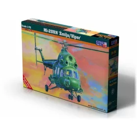 MisterCraft Mi-2 Zmija/Snake 1:72 helikopter makett – MisterCraft D-151