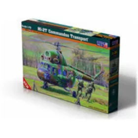 MisterCraft Mi-2T kommandós szállító 1:72 helikopter makett – MisterCraft D-152