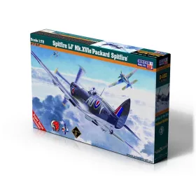 MisterCraft Spitfire LF Mk.XVIe Packard Spitfire 1:72 repülőgép makett – MisterCraft D-182