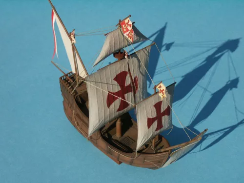 MisterCraft Santa María – Kolumbusz expedíciója 1:270 hajómakett – MisterCraft D-212
