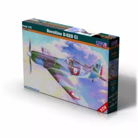 MisterCraft Dewoitine D-520 Cl 1:72 repülőgép makett – MisterCraft D-216