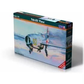 MisterCraft Yak-23 FLORA 1:72 repülőgép makett – MisterCraft D-224
