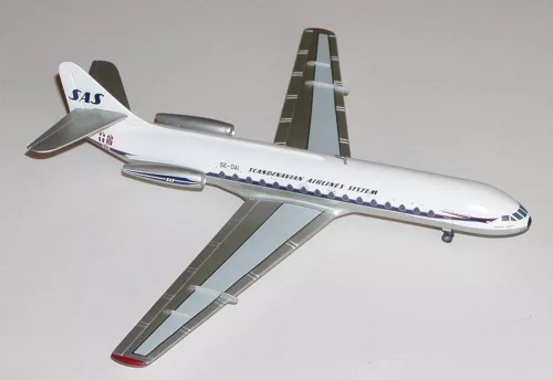 MisterCraft Se-210 United Airlines 1:144 repülőgép makett – MisterCraft D-27