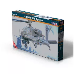 MisterCraft AH-64A KLU Apache 1:72 helikopter makett – MisterCraft D-37