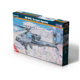MisterCraft AH-64A Acropol Apache 1:72 helikopter makett – MisterCraft D-39