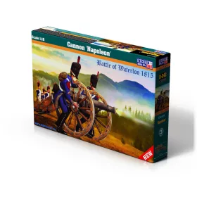 MisterCraft Cannon Napoleon 1:18 tüzérségi makett – MisterCraft D-42