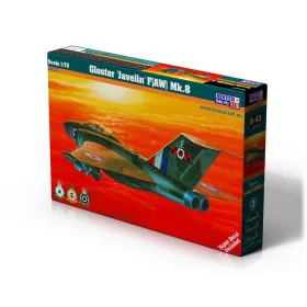 MisterCraft Gloster Javelin FAW Mk.8 1:72 repülőgép makett – MisterCraft D-43