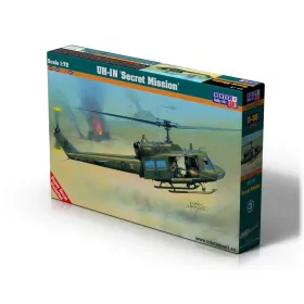 MisterCraft UH-1 N Secret Mission 1:72 helikopter makett – MisterCraft D-55
