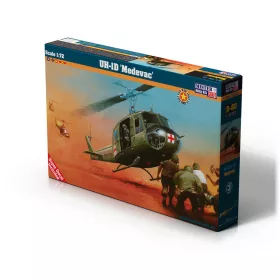 MisterCraft UH-1D MEDEVAC 1:72 helikopter makett – MisterCraft D-80