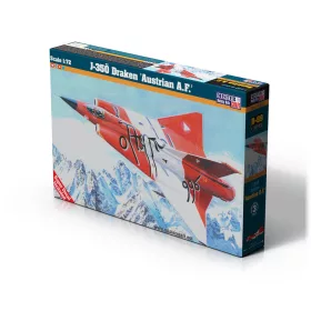 MisterCraft J-35Ö Draken osztrák légierő 1:72 repülőgép makett – MisterCraft D-89