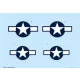 Eduard Accessories P-51D national insignia for Eduard - felségjel-matricák