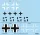 Eduard Accessories Fw 190A-8/R2 national insignia for Eduard - felségjel-matricák