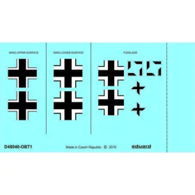   Eduard Accessories Fw 190A-2 national insignia for Eduard - felségjel-matricák