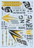 Eduard Accessories F-4B NAVY for TAMIYA - matricakészlet