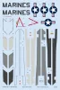 Eduard Accessories F-4B MARINES for TAMIYA - matricakészlet