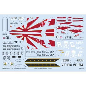   Eduard Accessories F-4B Good Morning Da Nang for TAMIYA - matricakészlet