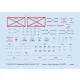 Eduard Accessories Mosquito FB Mk.II stencils 1/48 for TAMIYA - stencil- és adatfelirat-matricák