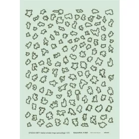   Eduard Accessories Italian smoke rings camouflage 1/72 - matricakészlet
