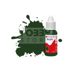   Humbrol No 3 Brunswick Green - Gloss - 14ml akrilfesték DB0003