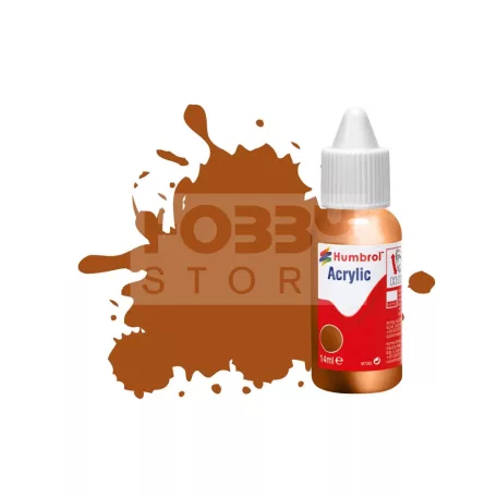 Humbrol No 12 Copper - Metallic - 14ml akrilfesték DB0012