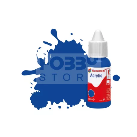 Humbrol No 14 French Blue - Gloss - 14ml akrilfesték DB0014