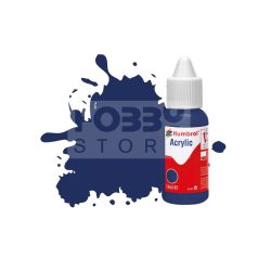   Humbrol No 15 Midnight Blue - Gloss - 14ml akrilfesték DB0015