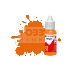 Humbrol No 18 Orange - Gloss - 14ml akrilfesték DB0018