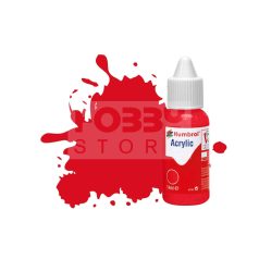 Humbrol No 19 Red - Gloss - 14ml akrilfesték DB0019
