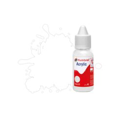 Humbrol No 22 White - Gloss - 14ml akrilfesték DB0022