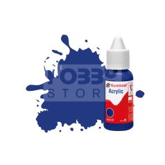 Humbrol No 25 Blue - Matt - 14ml akrilfesték DB0025