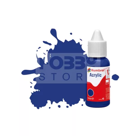 Humbrol No 25 Blue - Matt - 14ml akrilfesték DB0025