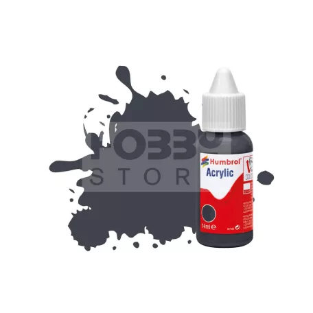 Humbrol No 32 Dark Grey - Matt - 14ml akrilfesték DB0032