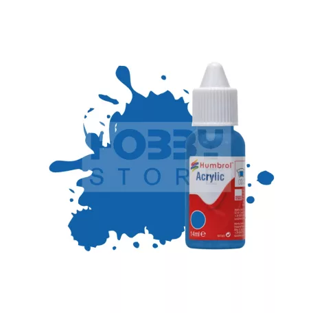 Humbrol No 52 Baltic Blue - Metallic - 14ml akrilfesték DB0052