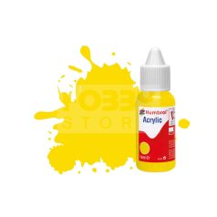 Humbrol No 69 Yellow - Gloss - 14ml akrilfesték DB0069
