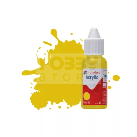 Humbrol No 81 Pale Yellow - Matt - 14ml akrilfesték DB0081