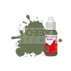 Humbrol No 102 Army Green - Matt - 14ml akrilfesték DB0102