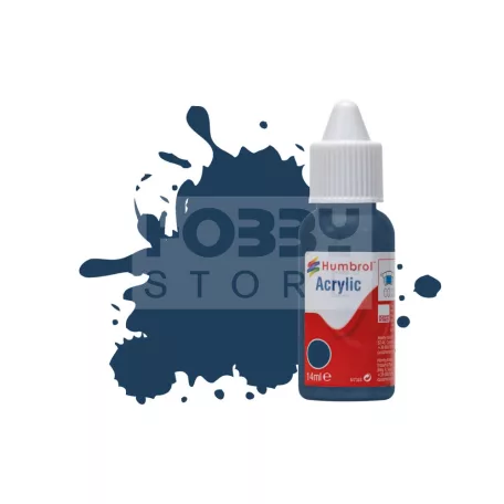 Humbrol No 104 Oxford Blue - Matt - 14ml akrilfesték DB0104