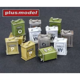   Plus Model British canisters POW embossed – dioráma kellék makett