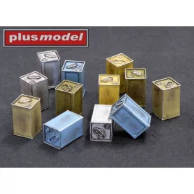   Plus Model British canisters Flimsy late – dioráma kellék makett