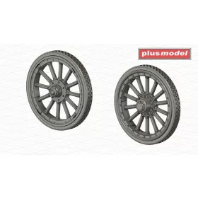   Plus Model Canadian MG carrier wheels pattern A – kerékkészlet