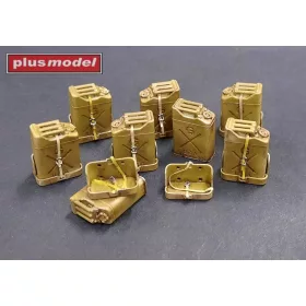 Plus Model US cans with holders – dioráma kellék makett