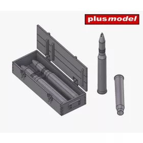   Plus Model Ammunitions 75 mm for Panther - 75 mm-es lőszerkészlet