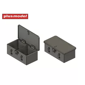   Plus Model Magazines and ammunition boxes for the Lewis machine gun - Lewis géppuska – lőszertárak és lőszeres ládák