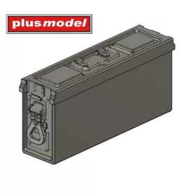   Plus Model Ammunition boxes for 7,92 ammunition – late - német 7,92 mm-es lőszeres ládák, késői változat
