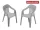 Plus Model Plastic chairs – dioráma kellék makett